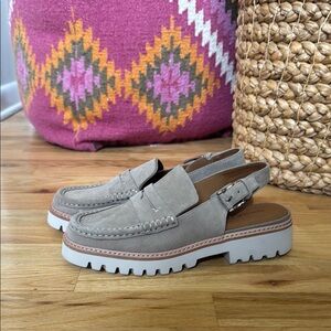 Donald Pliner Suede Loafer -  Size 9